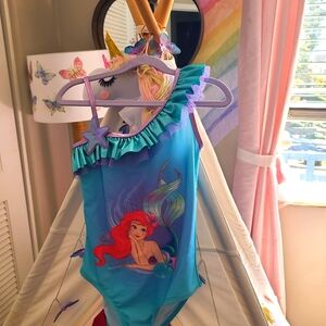 Disney little mermaid swimsuit size 9/10
